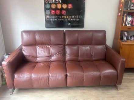 Photo of free Natuzzi Double Power Recliner Sofa (Bushey WD23) #1