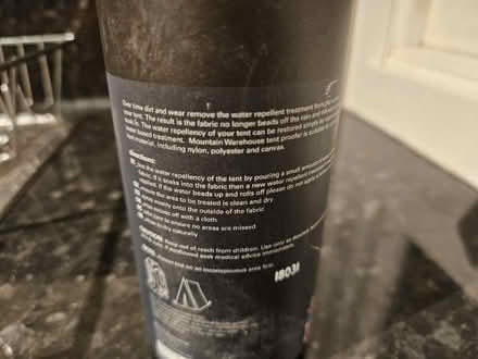 Photo of free Tent proofer (Craiglockhart, EH14 1) #2