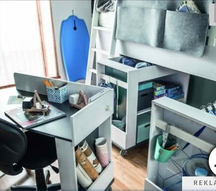 Photo of free Great Loft bed - den (Woodham, Woking GU21 5TN) #4