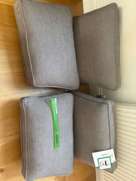 Photo of free Grey sofa cushions (Frimley green GU16) #2