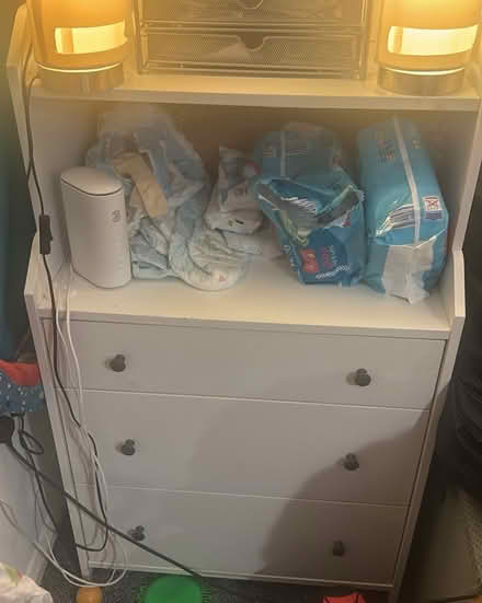 Photo of free White Chest off draws (Dudbridge GL5) #1