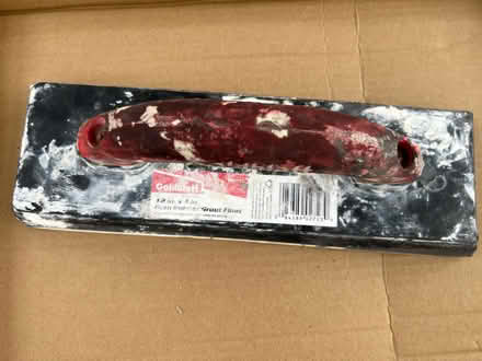 Photo of free Gum rubber grout float (Hawthorne) #2