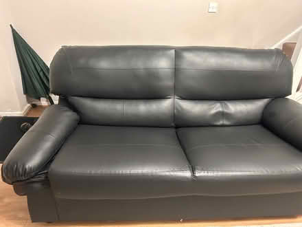 Photo of free Black sofa (Plungington PR2) #1