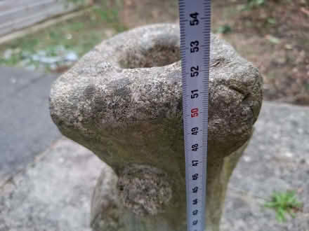 Photo of free Stone plinth from planter/bird bath (The Grange Estate SG6) #2