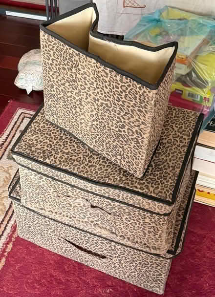 Photo of free Storage Boxes (CF62 Rhoose VoG) #1