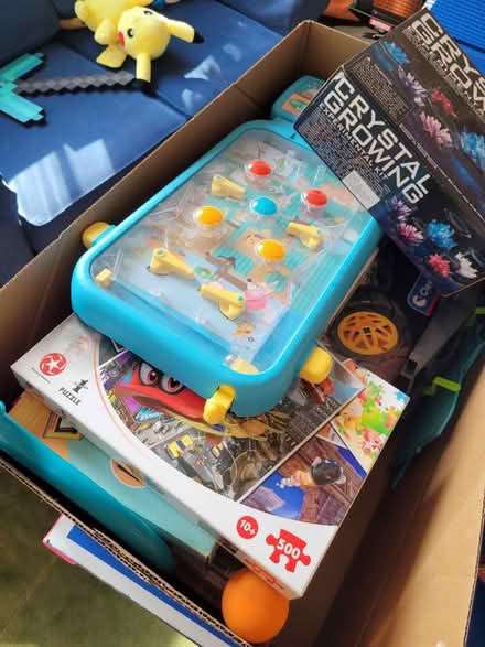 Photo of free Bog box of games, puzzles and toys (Lloyd Park CR2) #1