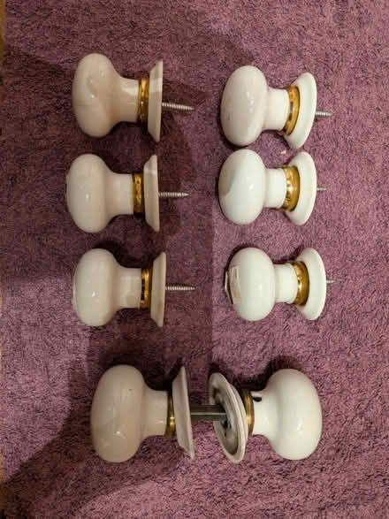 Photo of free Porcelain Knobs (Northfields W5) #1