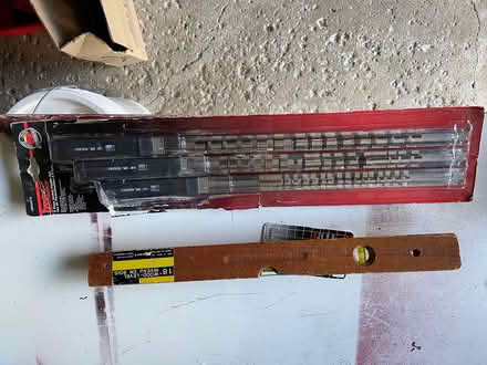Photo of free Socket holder and 18” wooden level (Markham) #1