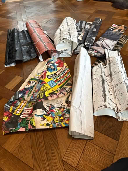 Photo of free Roll end wallpapers for crafting (Walshaw BL8) #1