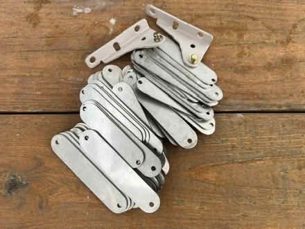 Photo of free Thin metal plates with holes (Hawthorne) #1