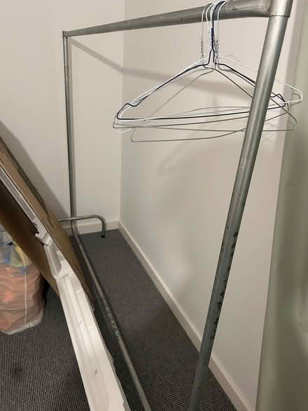 Photo of free Metal coat/shirt hanger rail (City of Bristol BS5) #2