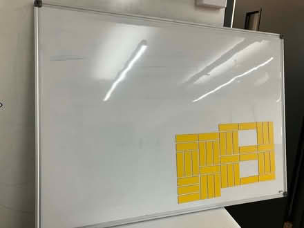 Photo of free Two white boards 110cm x 78cm & 90cm x 60cm (Clerkenwell EC1R) #1