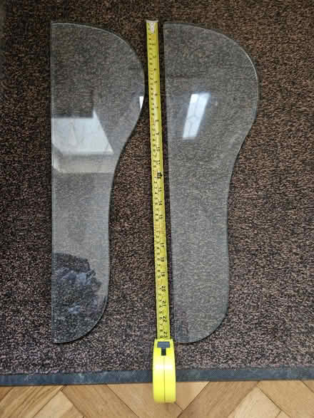 Photo of free Glass shelves (no brackets) (Letchworth near Standalone SG6) #2