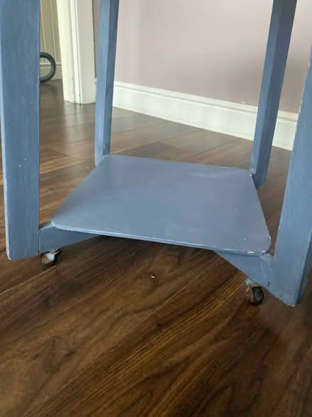 Photo of free Side table on wheels (Ballymaconaghy BT6) #2