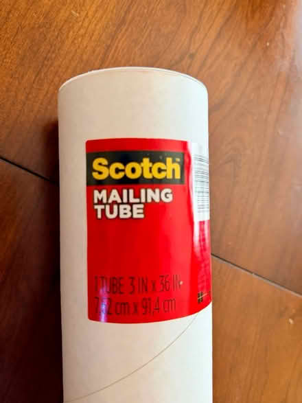 Photo of free Cardboard mailing tube (Central Alameda) #1