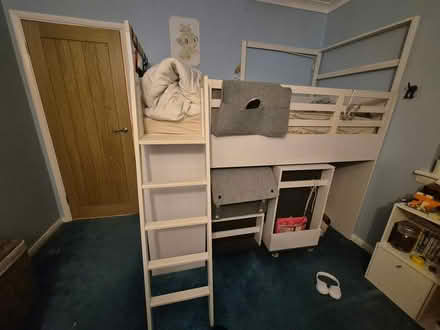 Photo of free Great Loft bed - den (Woodham, Woking GU21 5TN) #1