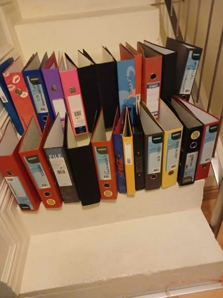 Photo of free Lever arch files 24 (Malahide) #1