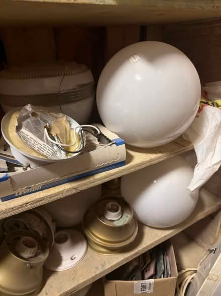 Photo of free Old lampshades light fixtures (M1l1v7) #2