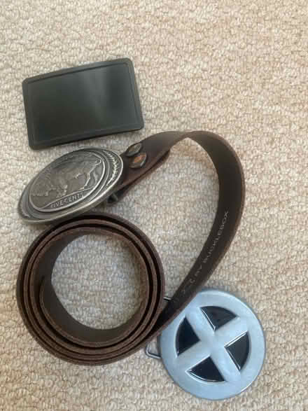 Photo of free Belt and interchangeable buckles (Blacklands TN34) #1