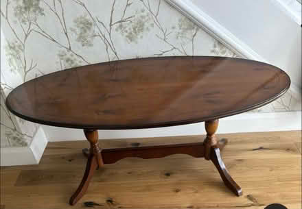 Photo of free Wood coffee table (Littlebourne) #1
