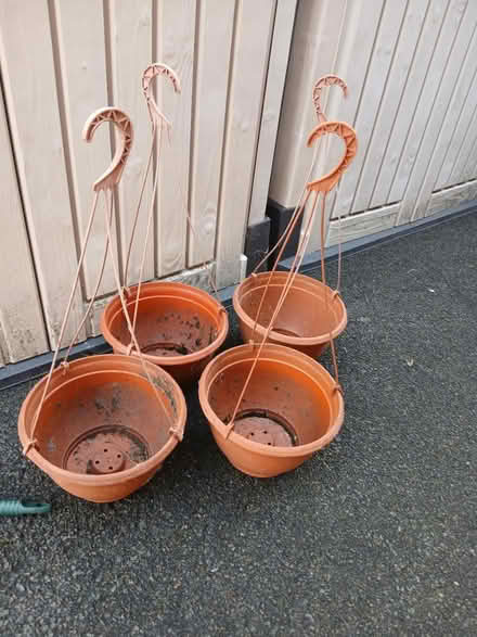 Photo of free Plastic hanging baskets (DE78HY) #2