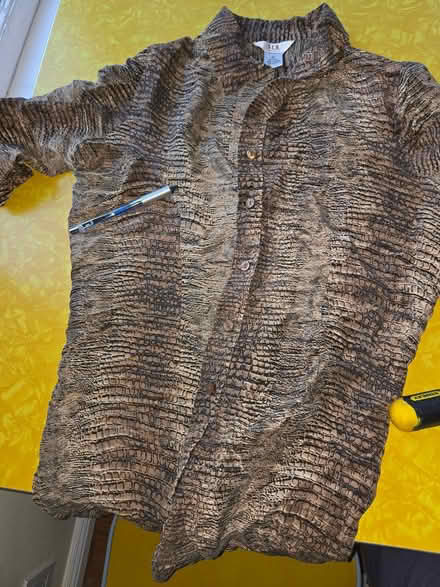 Photo of free Ugly snakeskin silk shirt (Maple Leaf / Northgate) #1