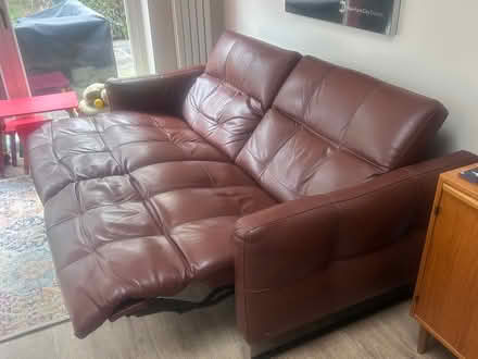 Photo of free Natuzzi Double Power Recliner Sofa (Bushey WD23) #3