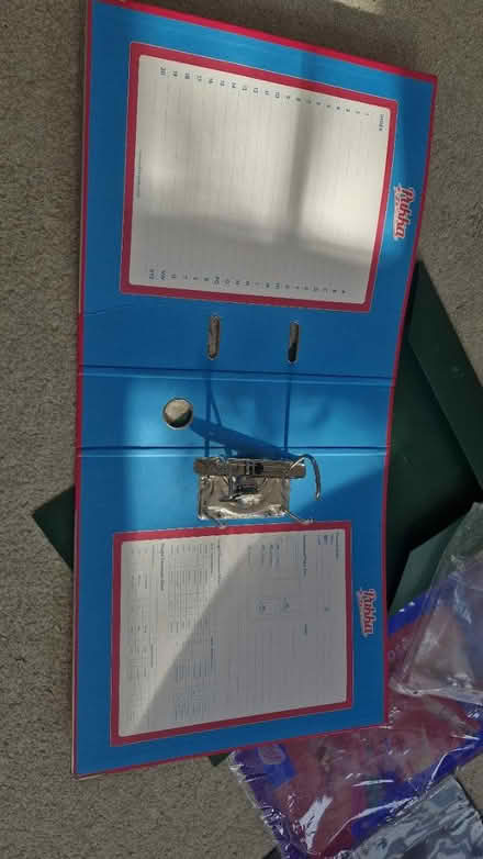 Photo of free Folders/display books (Surbiton KT5) #2