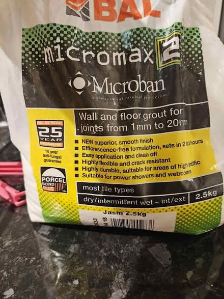 Photo of free Tile grout (Craiglockhart, EH14 1) #2
