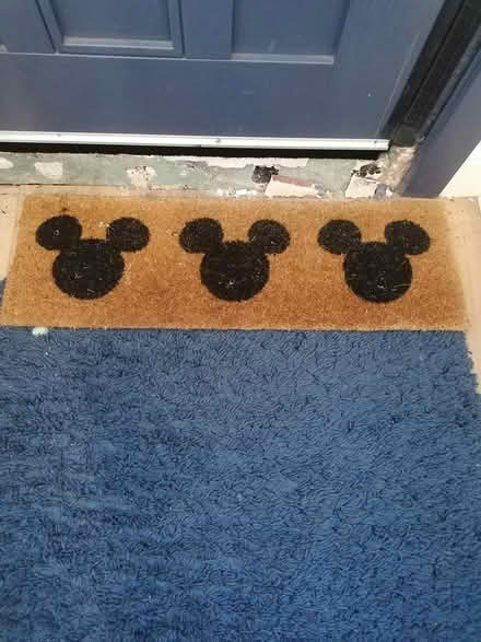 Photo of free Mickey mouse door mat (Knockhall DA9) #1