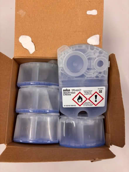 Photo of free Braun shaver clean&renew cartridges (Walton S42) #3