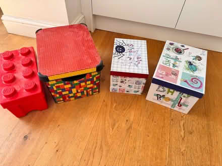 Photo of free Four kids toy/storage boxes (Gayton CH60) #1