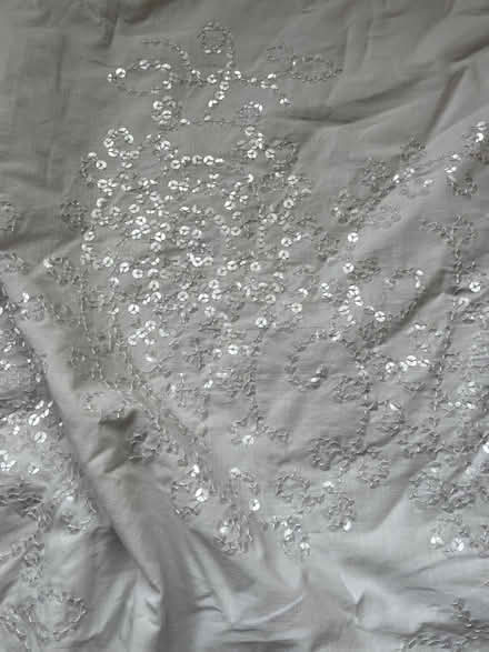 Photo of free Old duvet cover / sparkly material (Nether Edge S7) #1