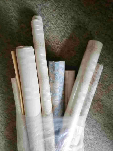 Photo of free Rolls of vinyl coated wall-paper (Eastfield PE1) #1