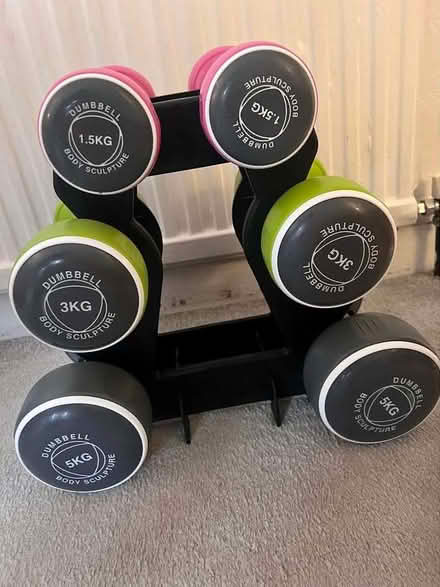Photo of Dumbbells 2, 3, 4, 5, 6kg or so - Lordswood (Lords Wood ME5) #1