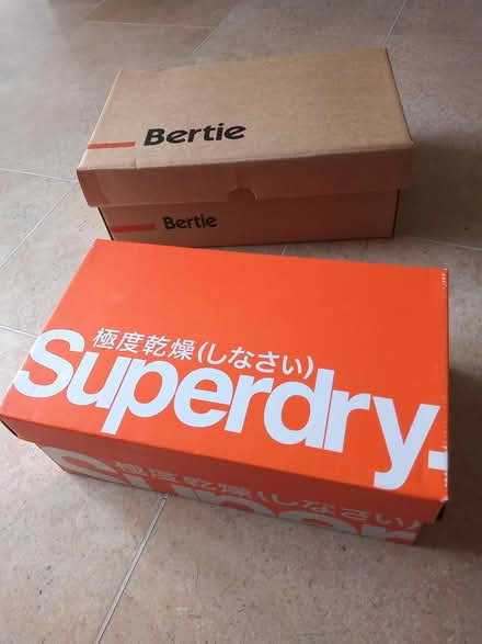 Photo of free 2 Empty Sturdy Shoe Boxes (Baldock - near centre. SG7) #1