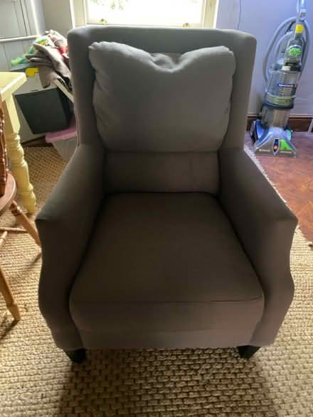 Photo of free Grey armchair (ME13) #1