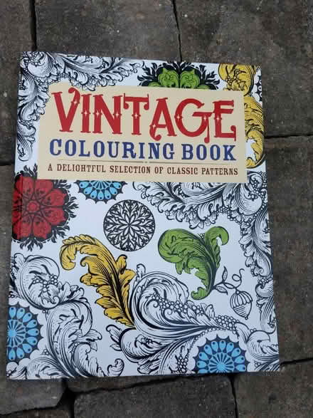 Photo of free Vintage pattern colouring book (Highters Heath B14) #1