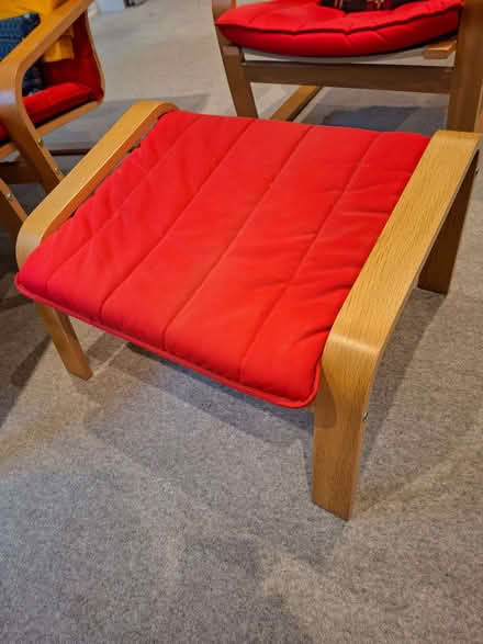 Photo of free IKEA "Poang" foot stool (Stroud GL5) #1