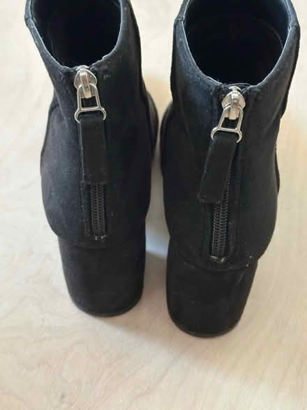 Photo of free Black faux suede heel boots 6 / 39 (Peckham SE15) #2