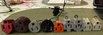 Photo of free 2-prong into 3-prong adapters (Terra Linda) #1