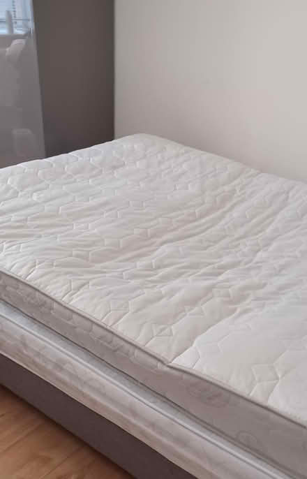 Photo of free Double.mattress-pocket sprung (Swiss Cottage Nw3 5ed) #1