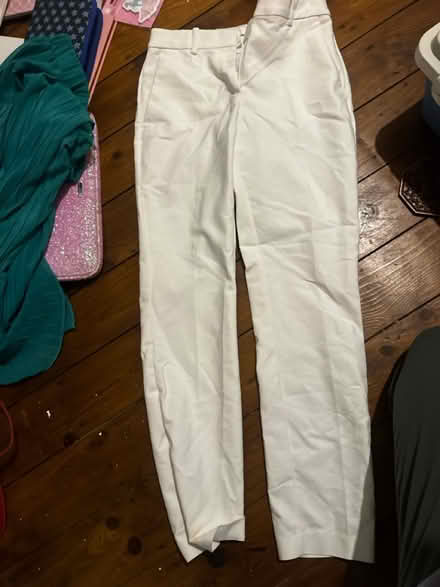Photo of free White H&M pants size 36 euro (SK3 Stockport) #1