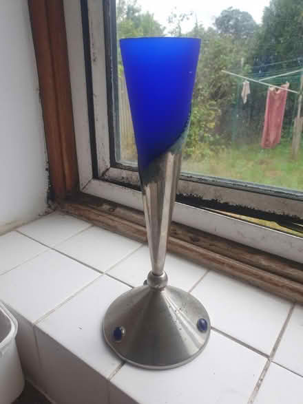 Photo of free blue and silver goblet (Sandon CM2) #1