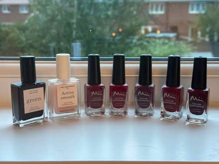 Photo of free 7 x Mii & Manicurist nail polish (Woodford SK7) #1