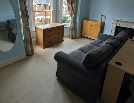 Photo of free Gray IKEA Ektorp sofa (Iffley Road OX4) #1