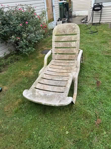 Photo of free PVC recliner/lounger (West Bristol) #2