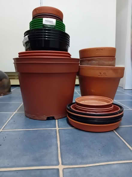 Photo of free Plant pots (Eastbourne BN21) #1