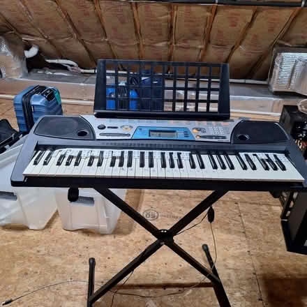 Photo of free Yamaha electric keyboard and stand (North Reading) #1