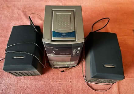 Photo of free Small Matsui tape CD and radio with speakers (Knaresborough HG5) #2